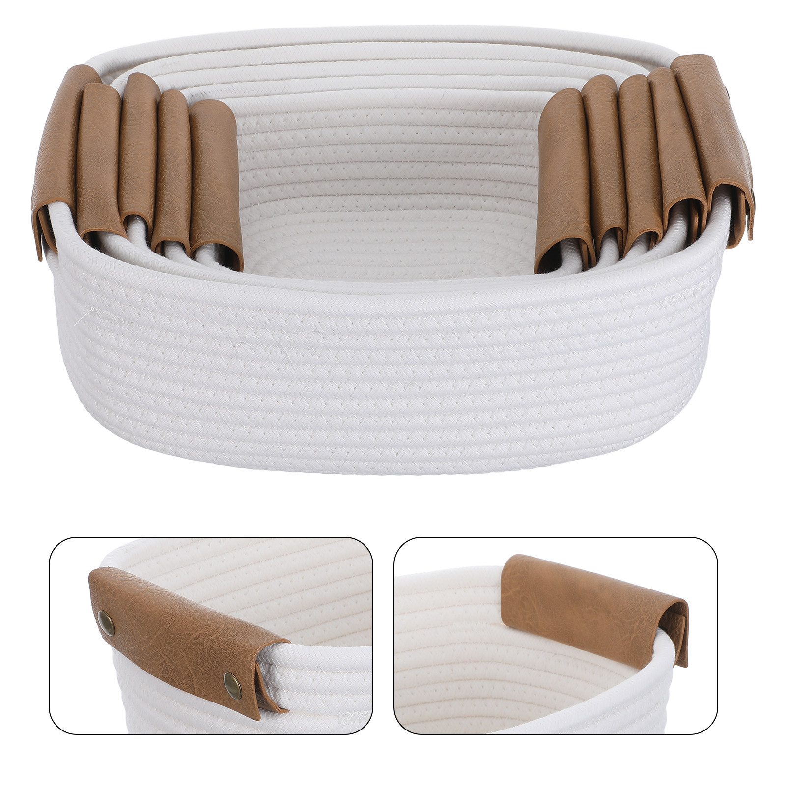 Baby Nursery Shelves - Set di 5 Cestini Portaoggetti per