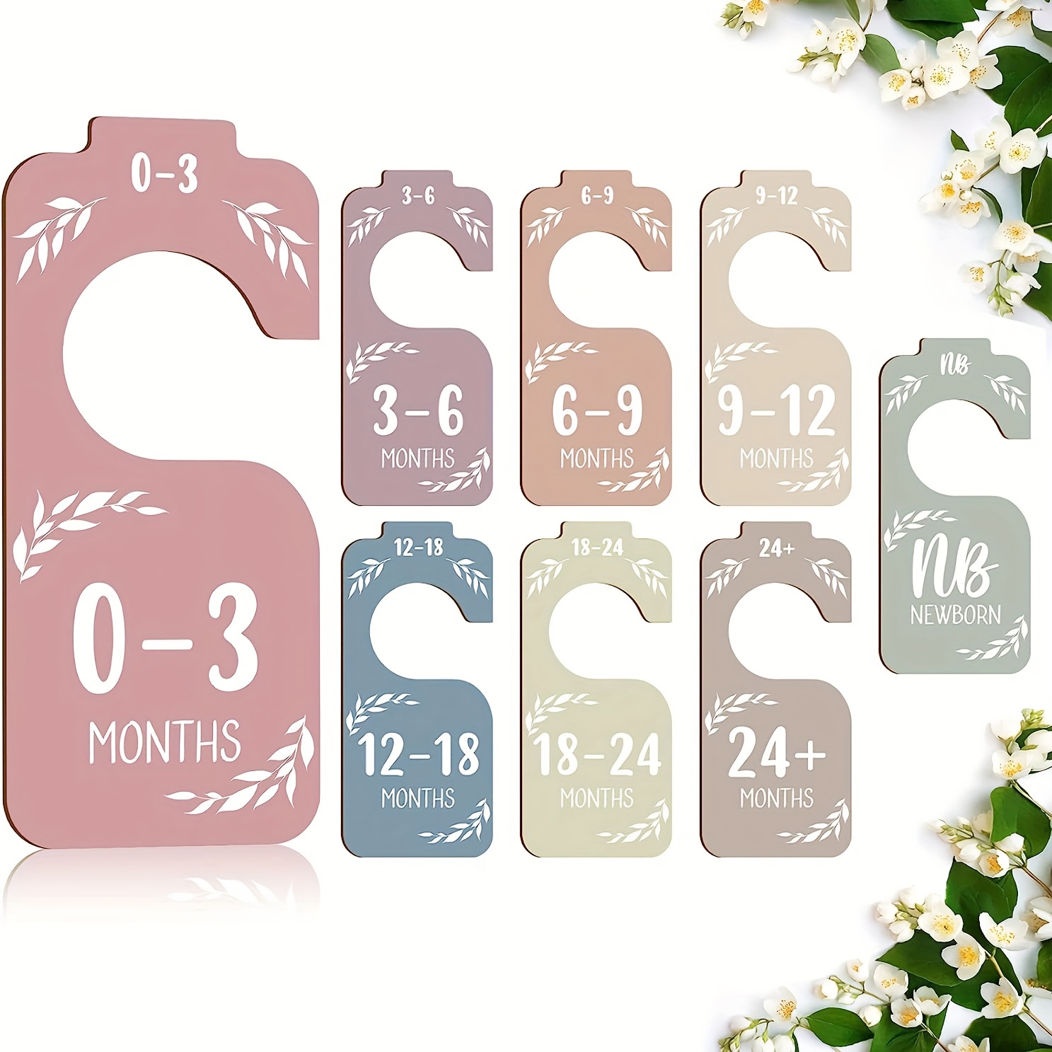 Baby Nursery Wardrobe - Divisori per armadio per bambini in