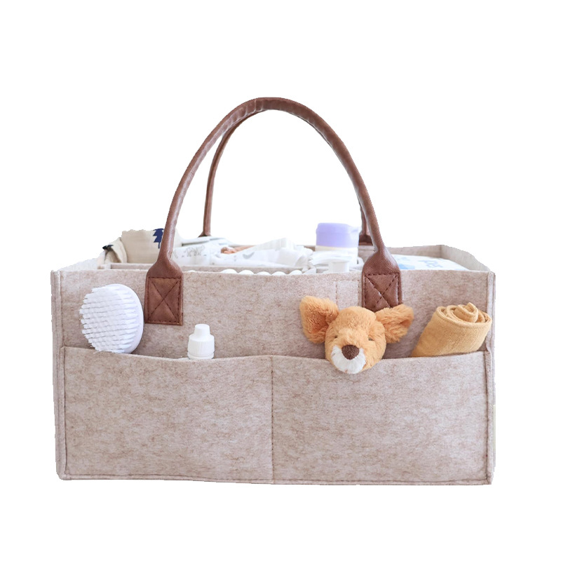 Baby Nursery Shelves - Cesto portaoggetti in feltro per neonati,