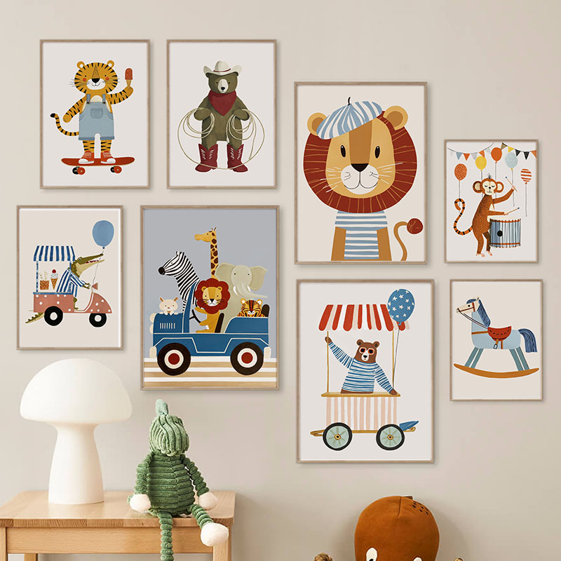 Baby Nursery Things - Divertenti Poster e Stampe su Tela