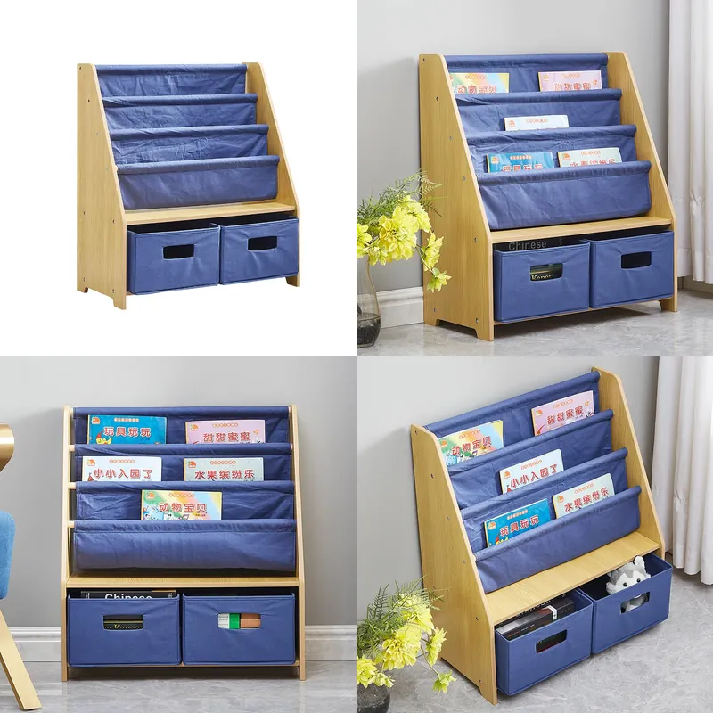 Baby Nursery Unit - Scaffale in tela per bambini, scaffale