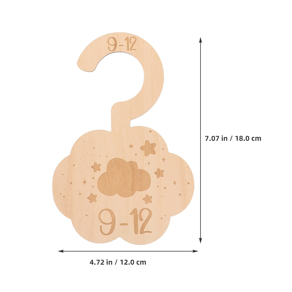 Set di 14 Divisori in Legno pe - Baby Nursery Wardrobe recensione e prezzo