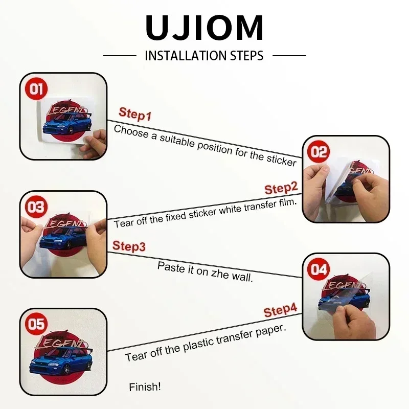 UJIOM Carino Okarun Adesivi Mu - Baby Nursery Wardrobe recensione e prezzo