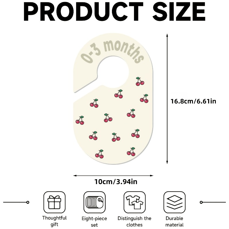 Set di 8 Divisori per Armadio  - Baby Nursery Wardrobe recensione e prezzo