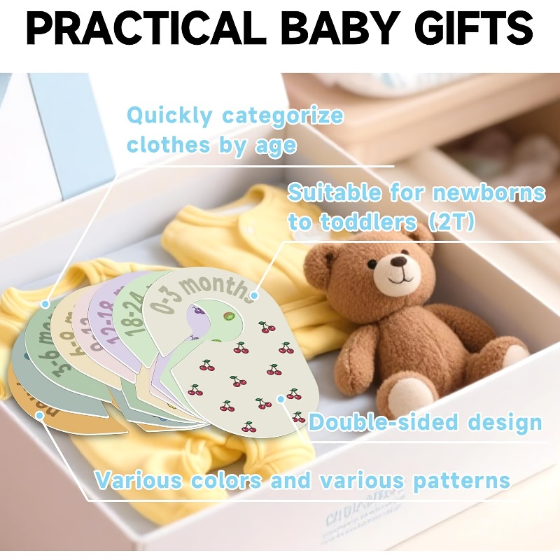 Set di 8 Divisori per Armadio  - Baby Nursery Wardrobe recensione e prezzo