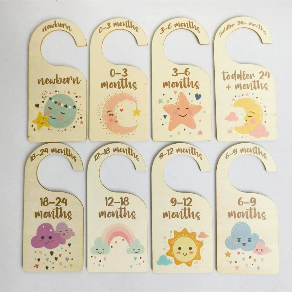 7/8 Pezzi Divisori per Armadio - Baby Nursery Wardrobe recensione e prezzo