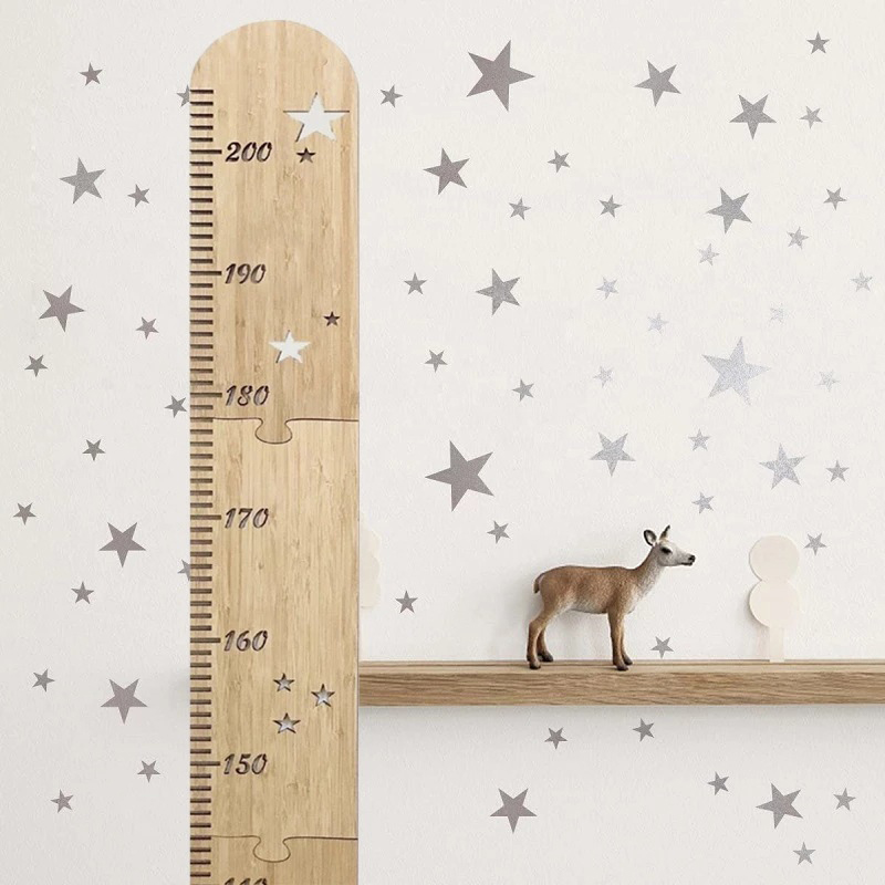 5 fogli in legno nordico per b - Baby Nursery Wall Mural recensione e prezzo