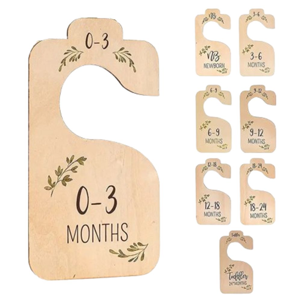 Set di 7/8 Divisori in Legno p - Baby Nursery Wardrobe recensione e prezzo