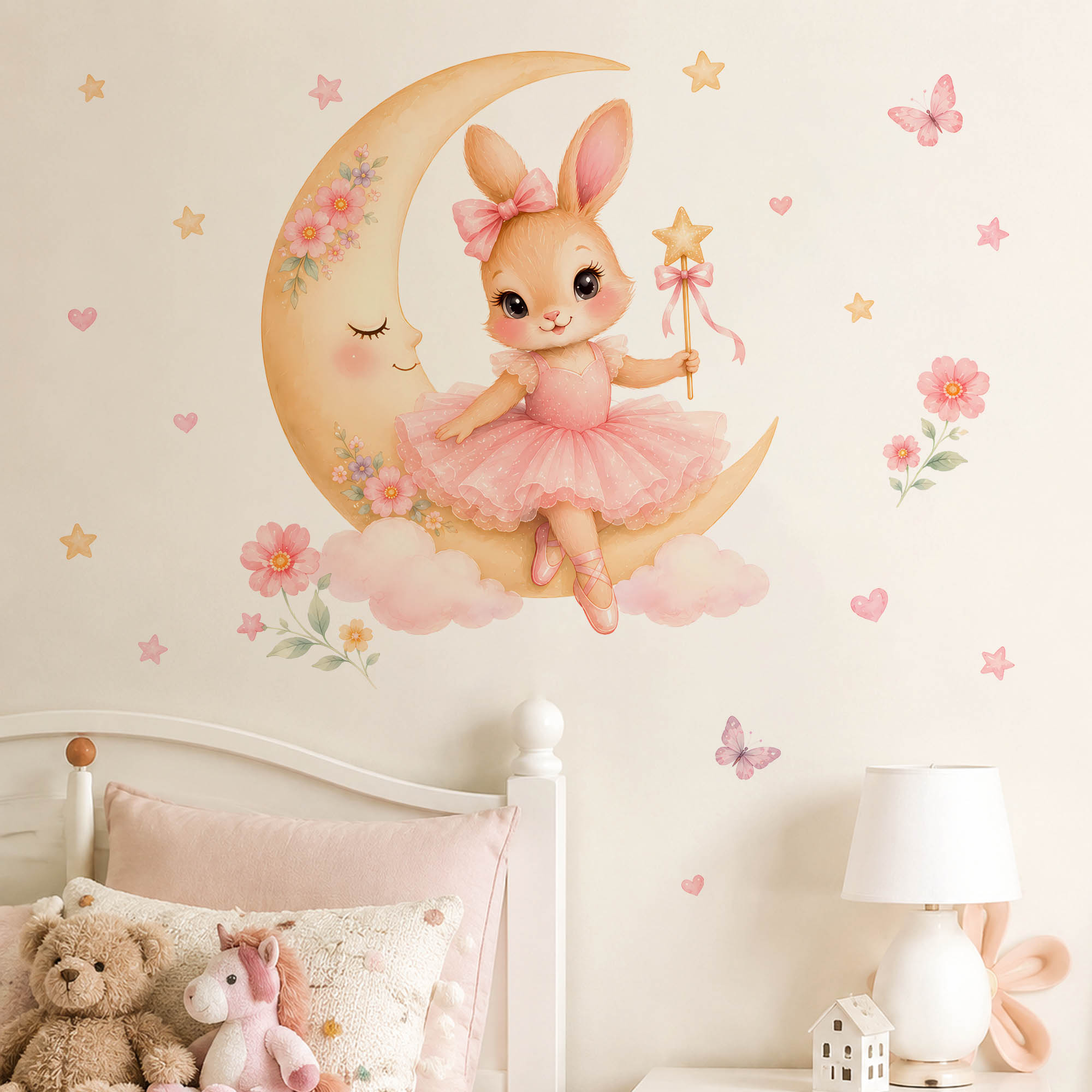 Adesivi Murali Acquerello Ball - Baby Nursery Wall Mural recensione e prezzo