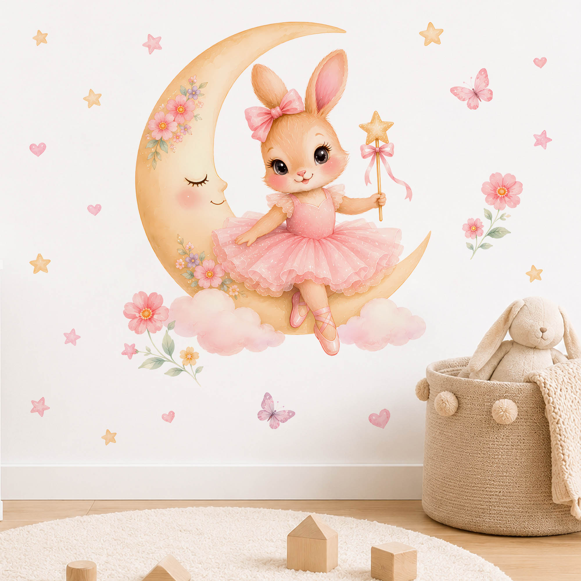 Adesivi Murali Acquerello Ball - Baby Nursery Wall Mural recensione e prezzo