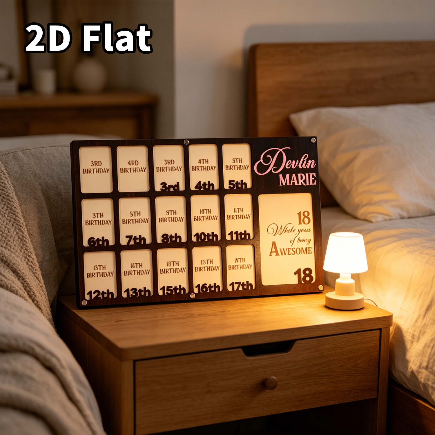Cornice Portafoto in Legno Per - Baby Nursery Usa recensione e prezzo