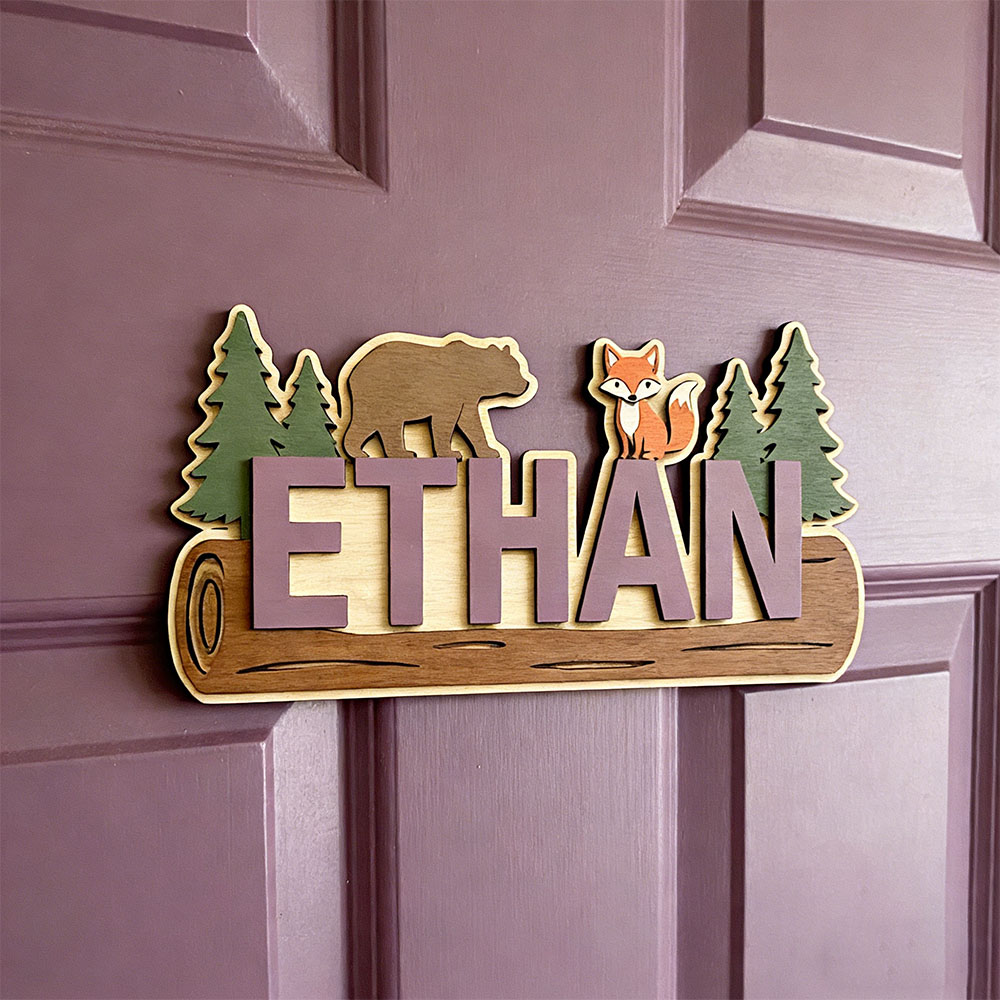 Targa in Legno Personalizzata  - Baby Nursery Name recensione e prezzo