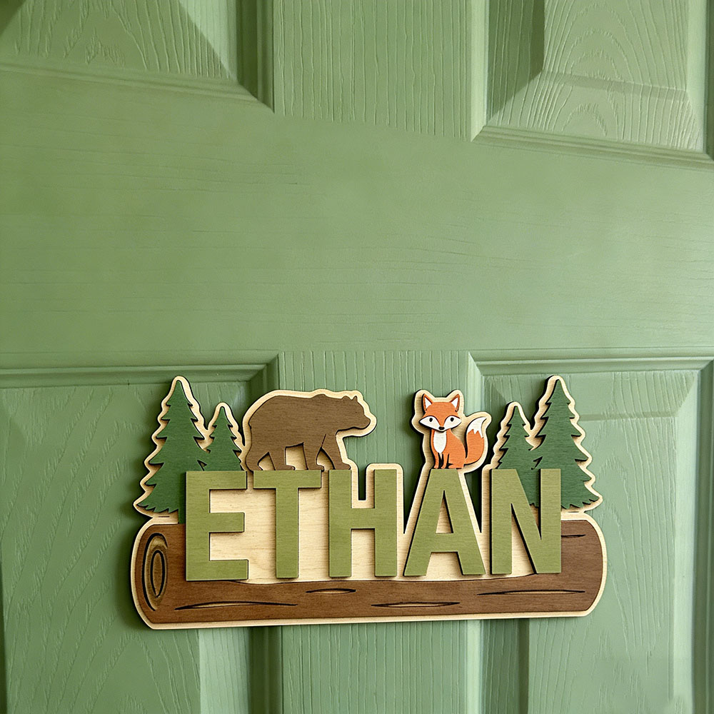 Targa in Legno Personalizzata  - Baby Nursery Name recensione e prezzo
