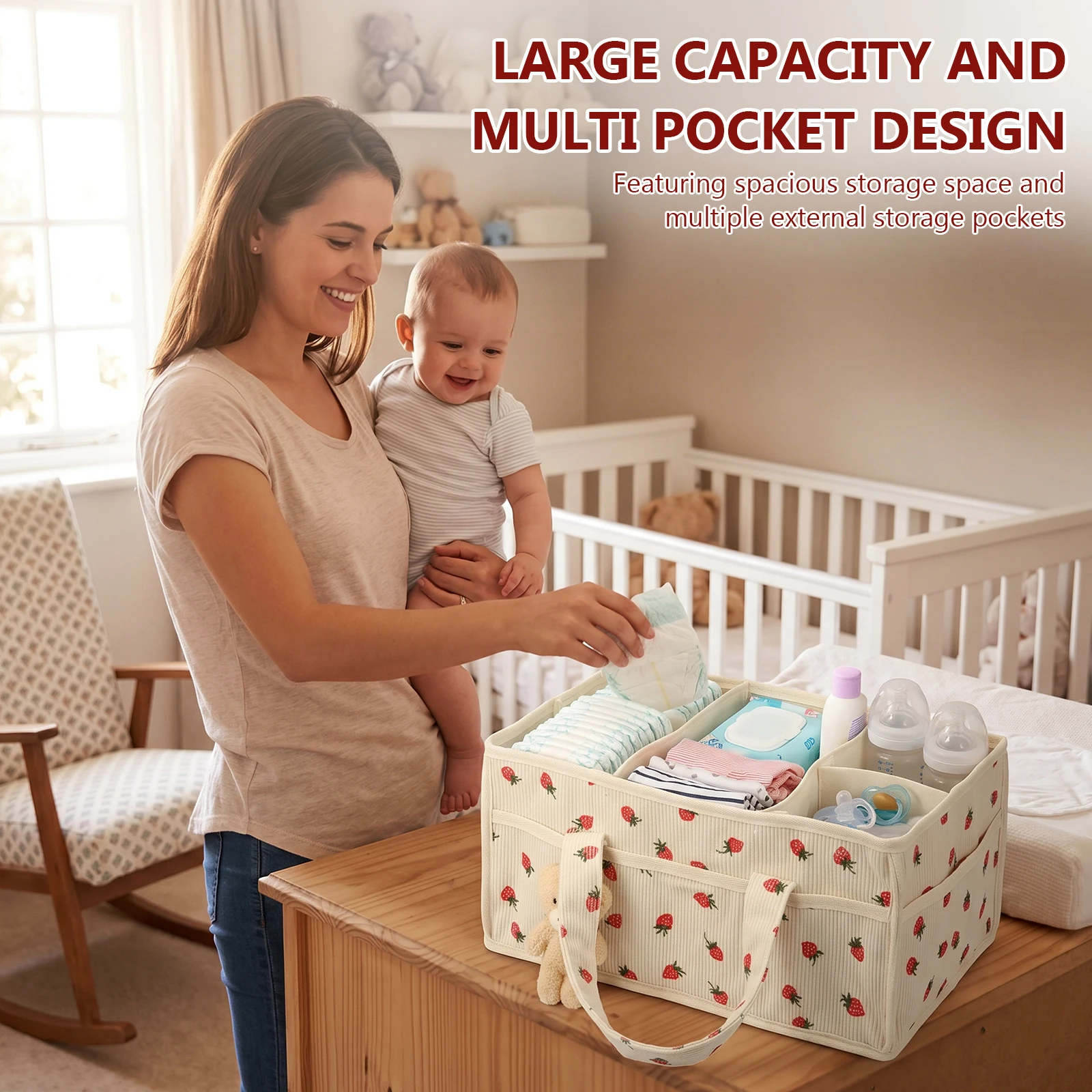 Cesto Portaoggetti per Pannoli - Baby Nursery Shelves recensione e prezzo