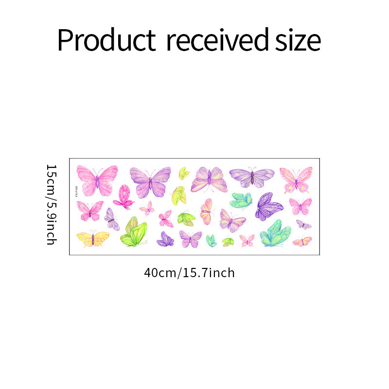 Adesivi murali farfalla romant - Baby Nursery Wall Mural recensione e prezzo