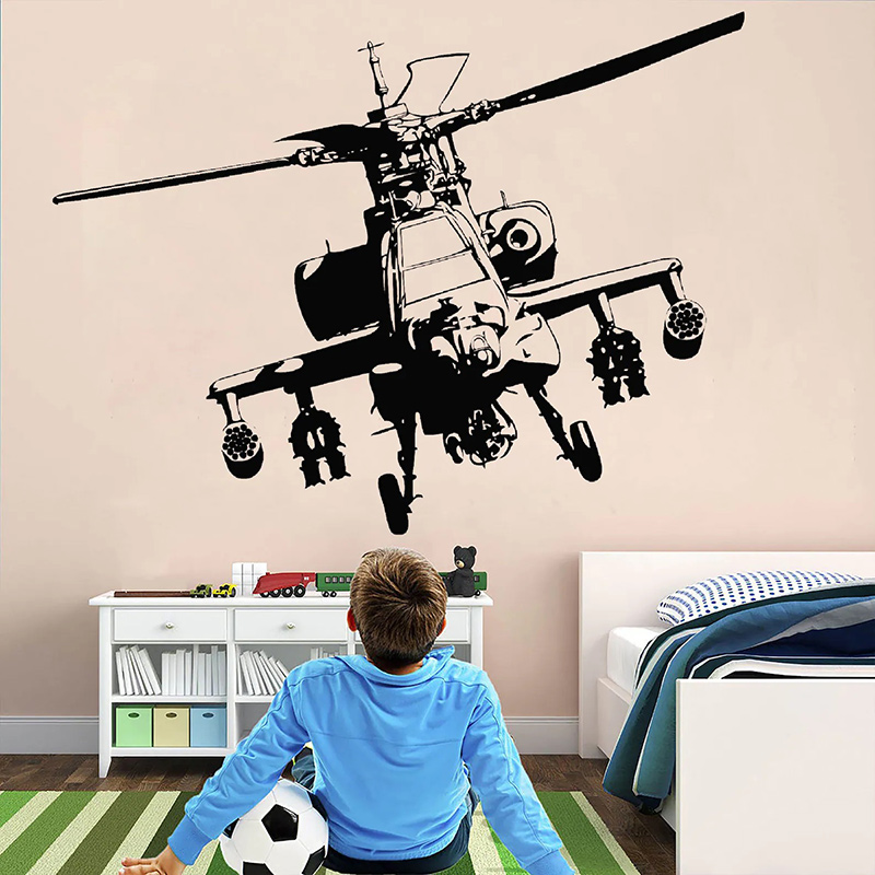 Adesivo murale militare elicot - Baby Nursery Wall Mural recensione e prezzo
