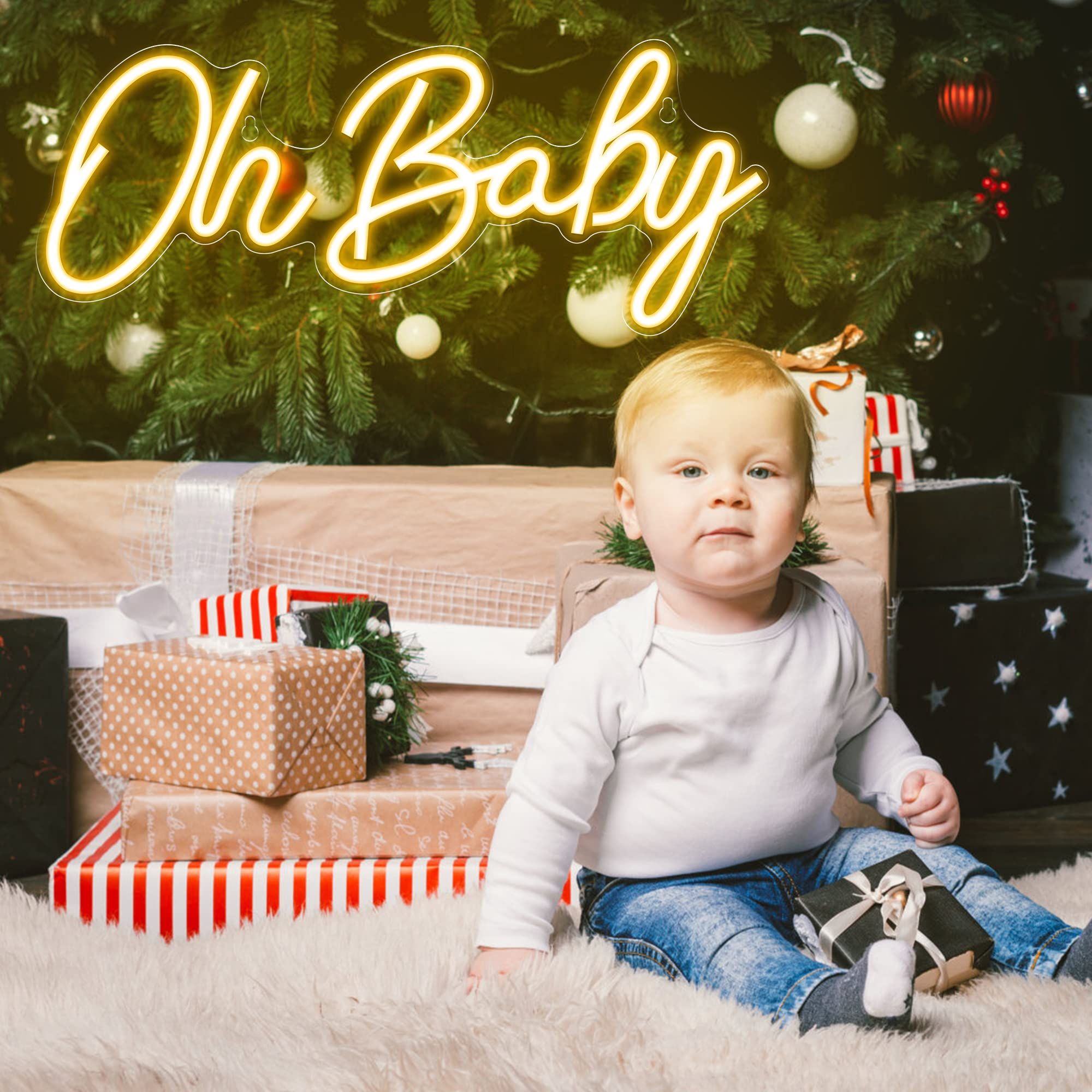 Insegna Luminosa LED Neon 'Oh  - Baby Nursery Wall Lights recensione e prezzo