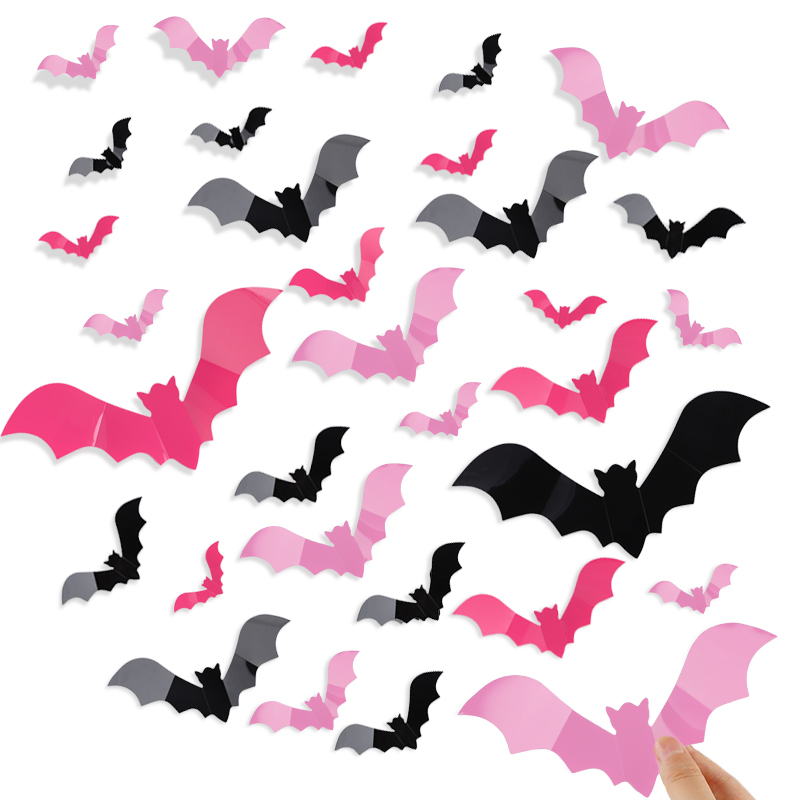 24/48 pezzi Halloween pipistre - Baby Nursery Wall Mural recensione e prezzo