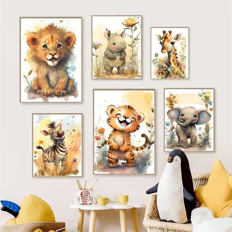 Quadri su Tela con Leone, Gira - Baby Nursery Design recensione e prezzo