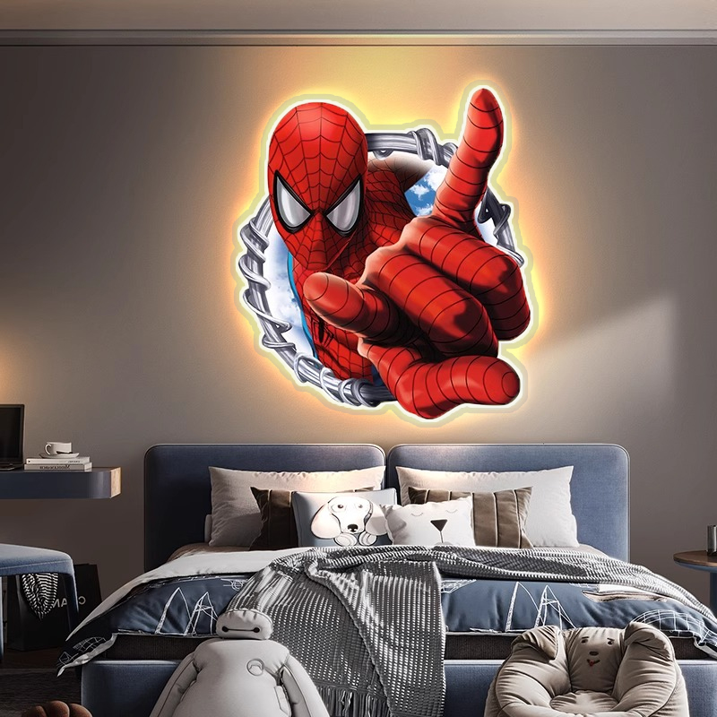 Insegna LED Neon di Spider-Man - Baby Nursery Wall Lights recensione e prezzo