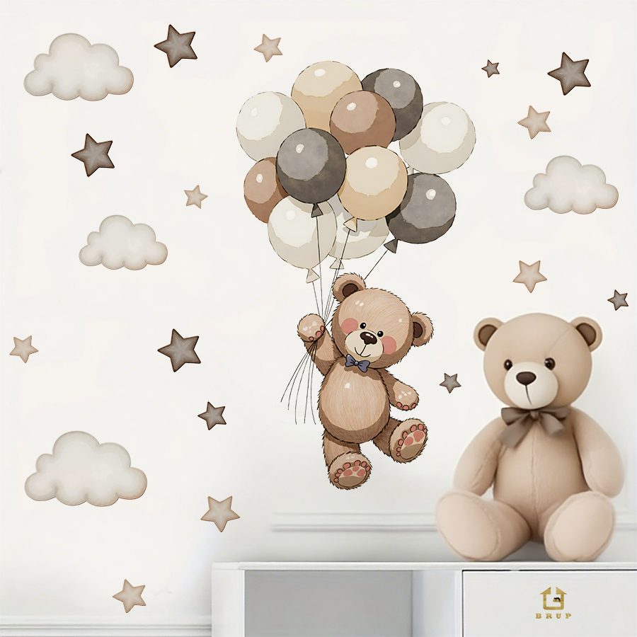 Adorabili adesivi murali con o - Baby Nursery Things recensione e prezzo