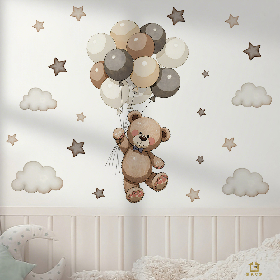 Adorabili adesivi murali con o - Baby Nursery Things recensione e prezzo