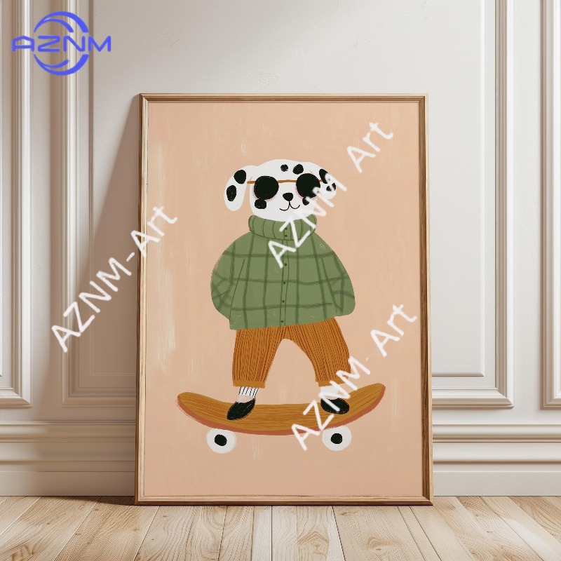 Poster Divertente con Animali  - Baby Nursery Things recensione e prezzo