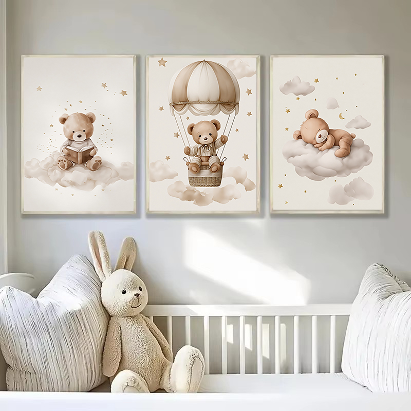 3 pz/set Bohemian Teddy Bear A - Baby Nursery Things recensione e prezzo