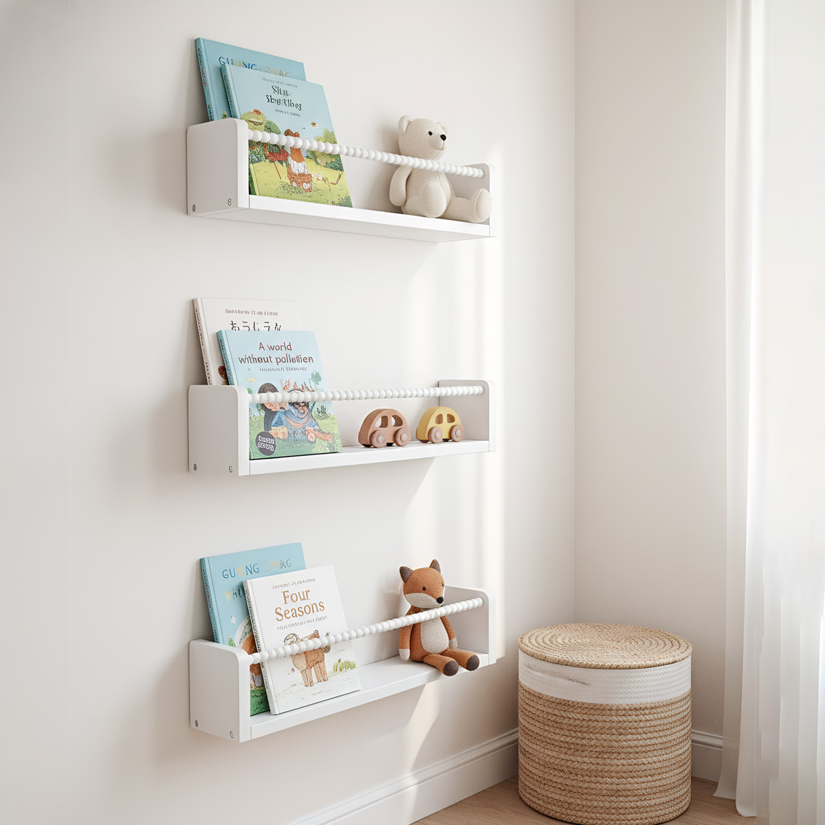 Scaffali per libri per la came - Baby Nursery Shelves recensione e prezzo